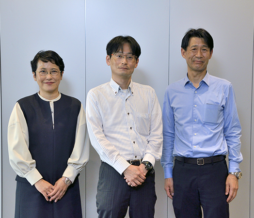 オープンイノベーション交流会を開催した神奈川県立産業技術総合研究所 事業化支援部の櫻井さん(右）と守谷さん（左）