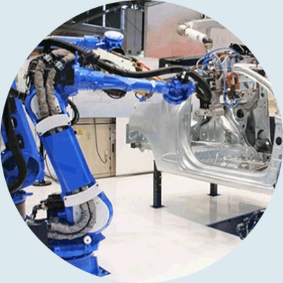 産業用ロボットのイメージ