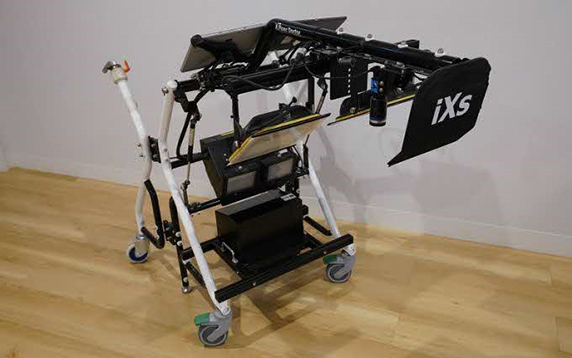 床面ひび割れ検知ロボット