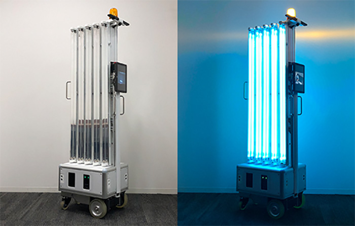 殺菌灯搭載ロボットSR-UVC Model-A