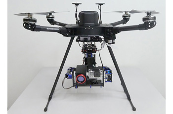 火山活動対応ドローン